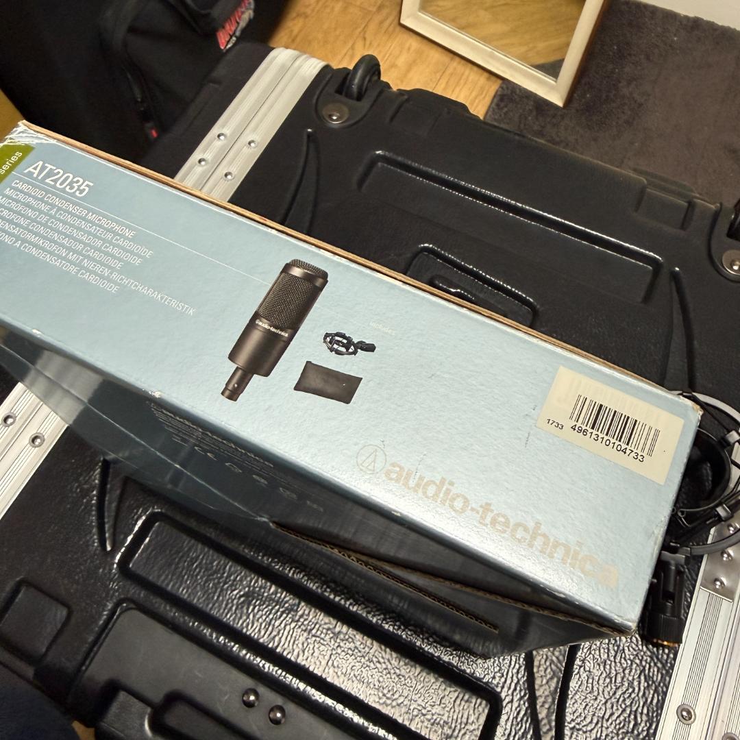 audio-technica AT2035 コンデンサーマイク