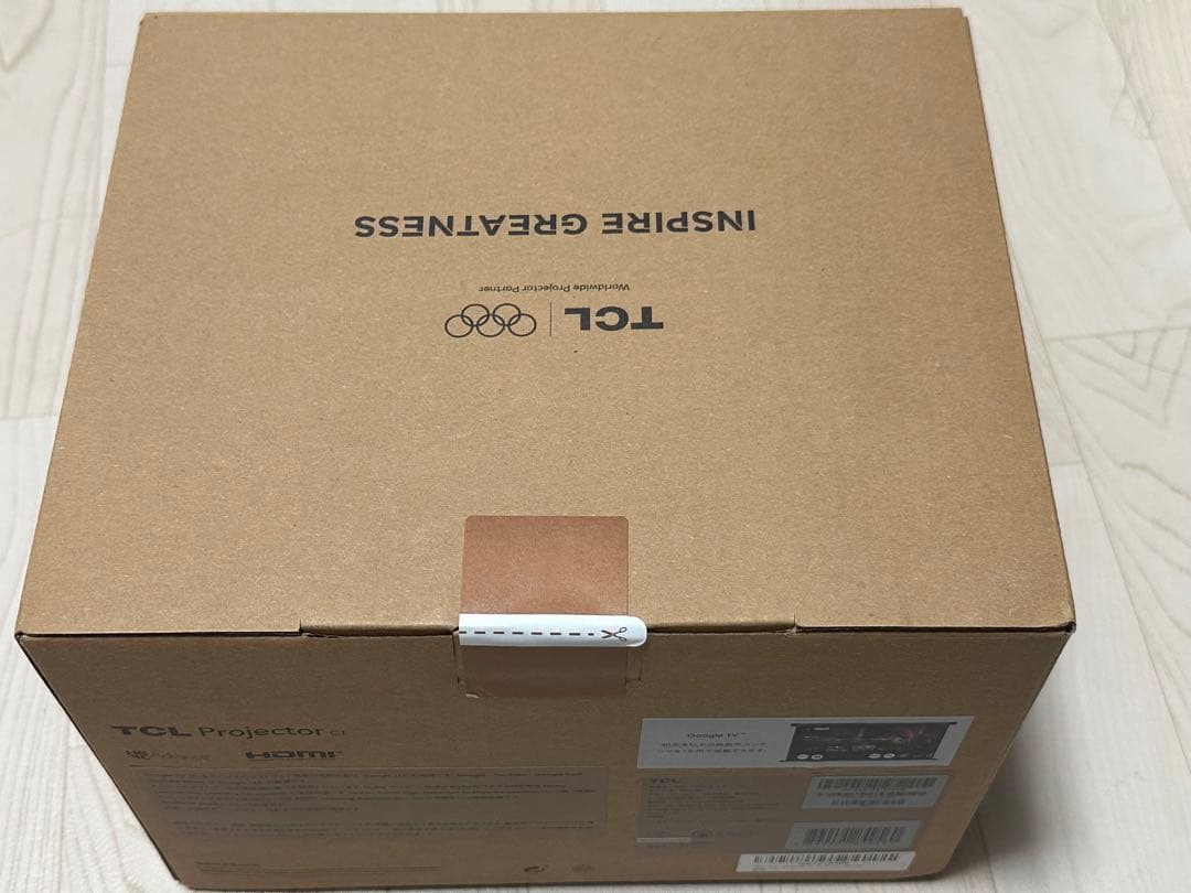 【新品】TCL C1 GTV ポータブルプロジェクター