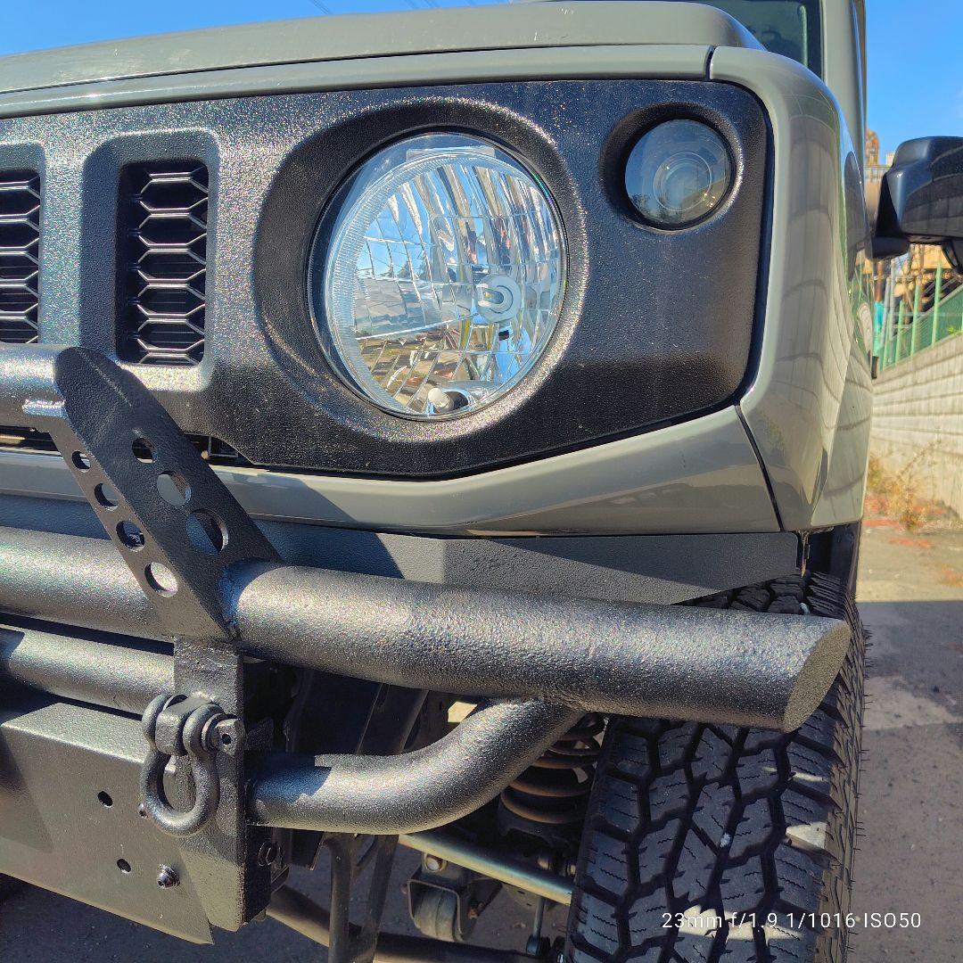 ゆゆゆジムニー　jb64 jb74 フロントバンパー　しし狩りバンパー