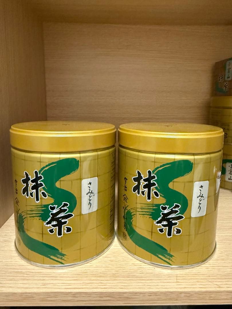 小山園抹茶　さみどり　300g 2缶