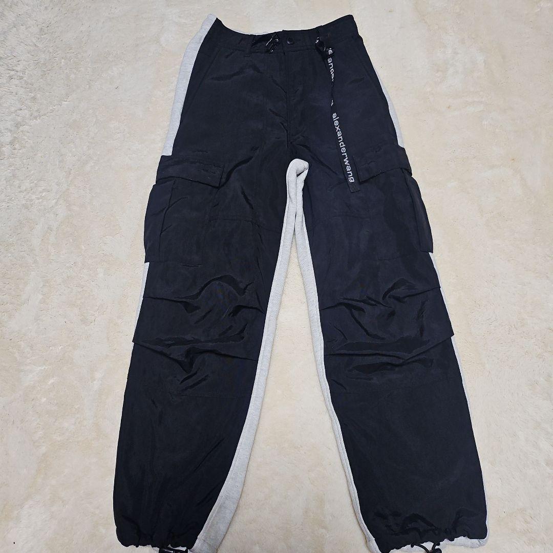 Alexander Wang カーゴパンツ ブラック/グレー
