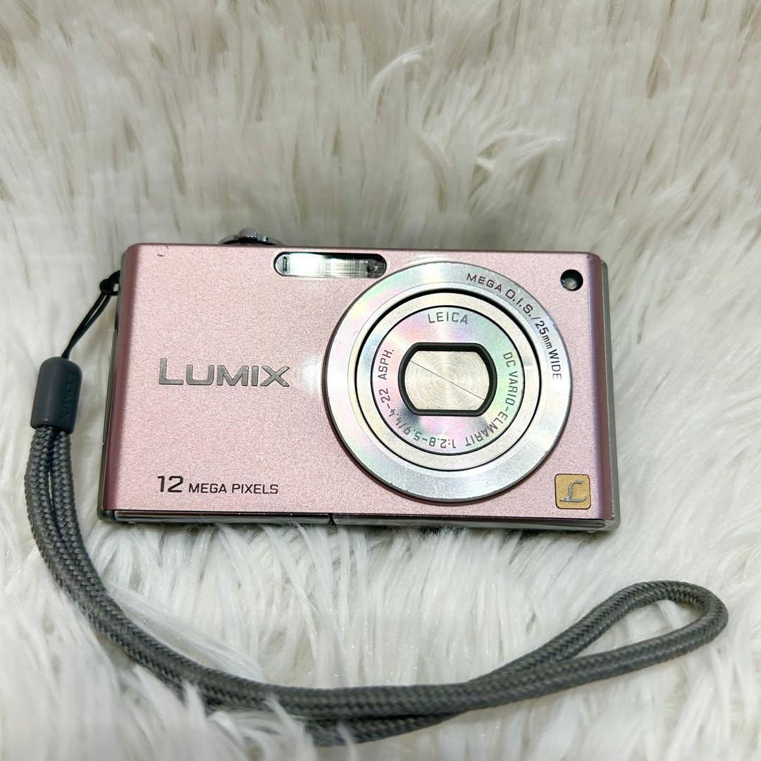 動作良好✨即使用セット付属✨パナソニック LUMIX DMC-FX40 ピンク