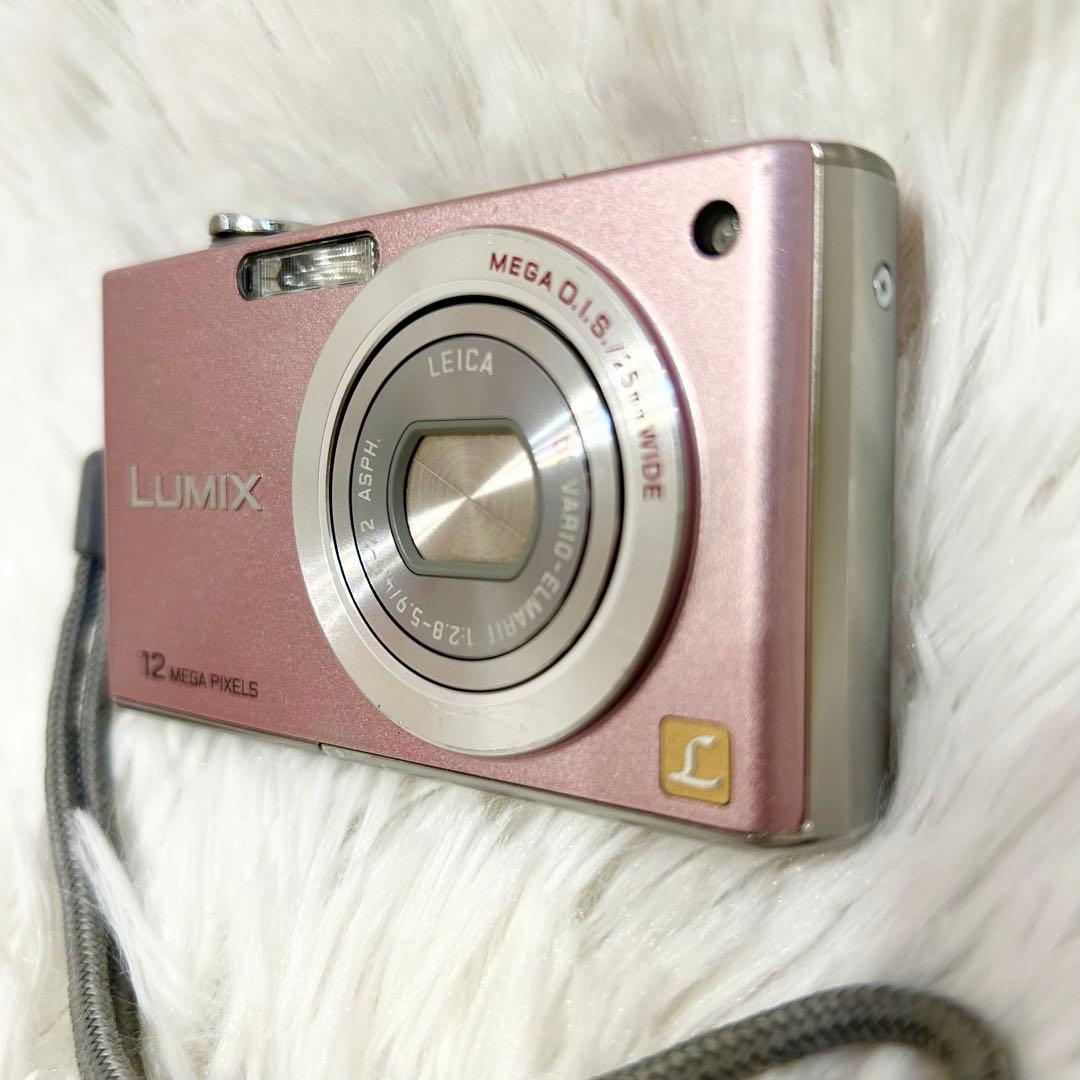動作良好✨即使用セット付属✨パナソニック LUMIX DMC-FX40 ピンク