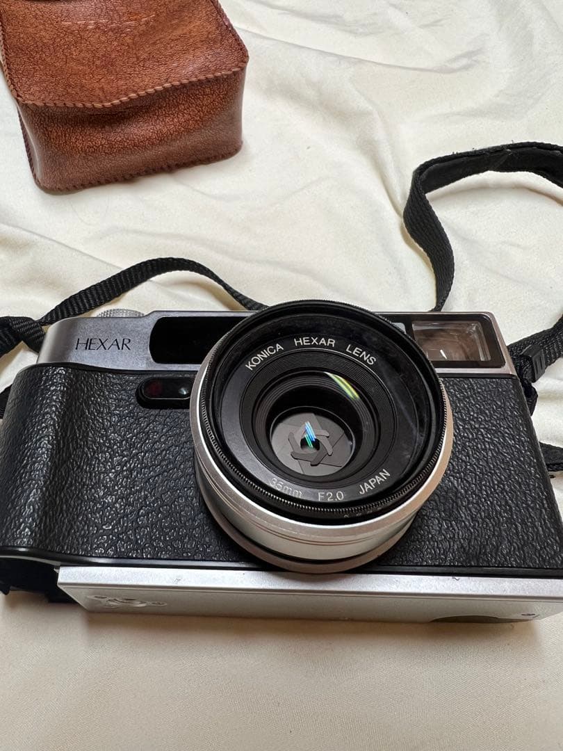 KONICA HEXAR SILVER AF 35mm＋ケース付き