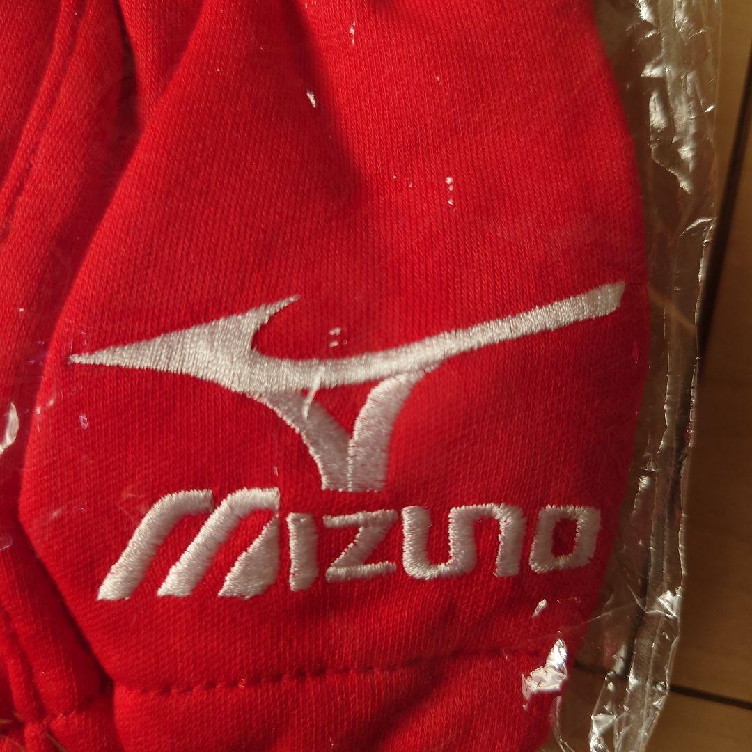 ミズノ バレー ブルマ 赤 新品 サイズM ロゴ刺繍 レア 未開封
