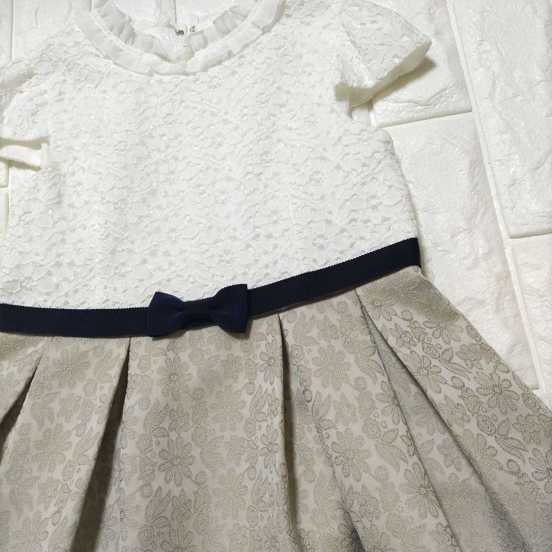 【120】a.v.v セレモニーフォーマル ボレロ ワンピース フラワー リボン