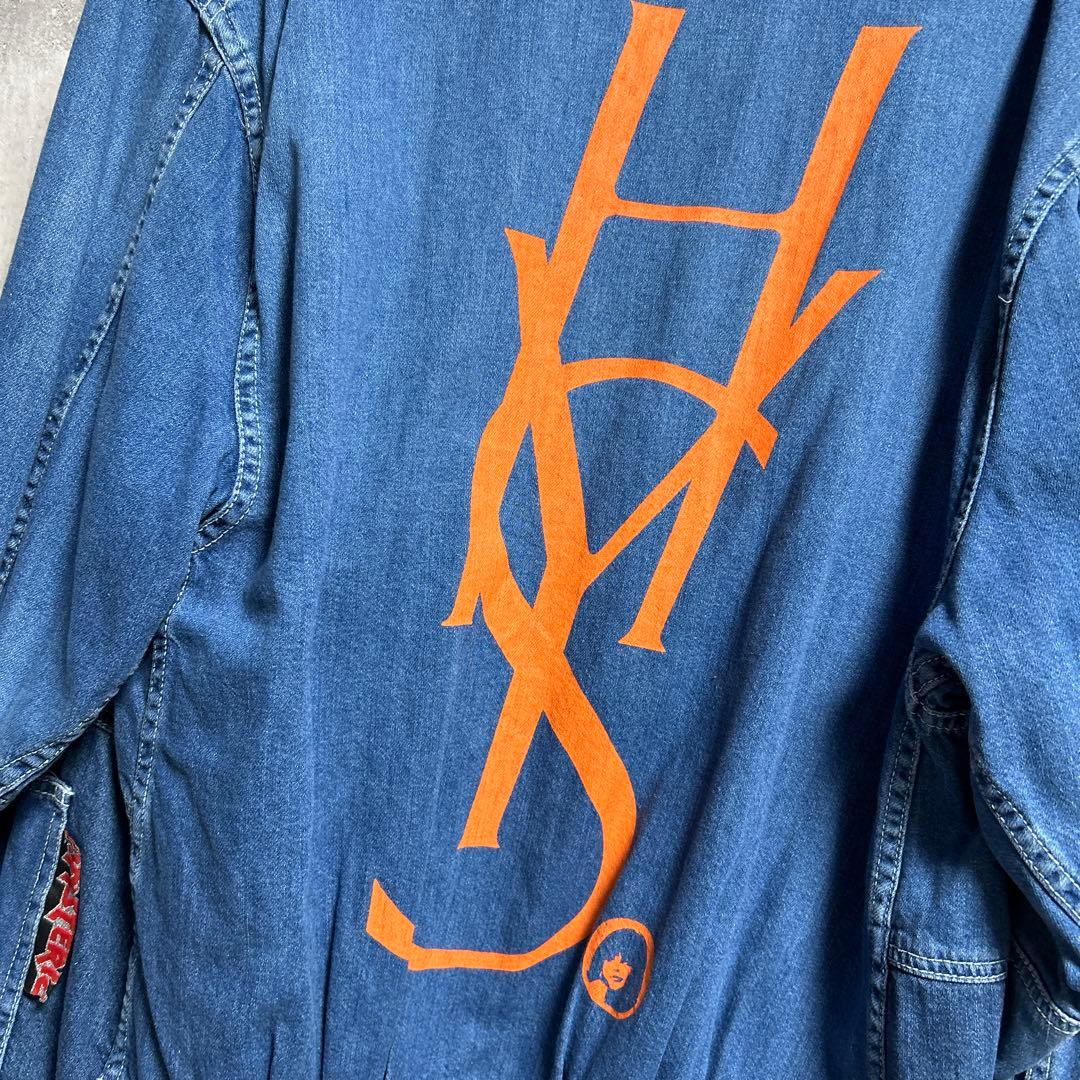 専用です！デニムジャケット バックプリント