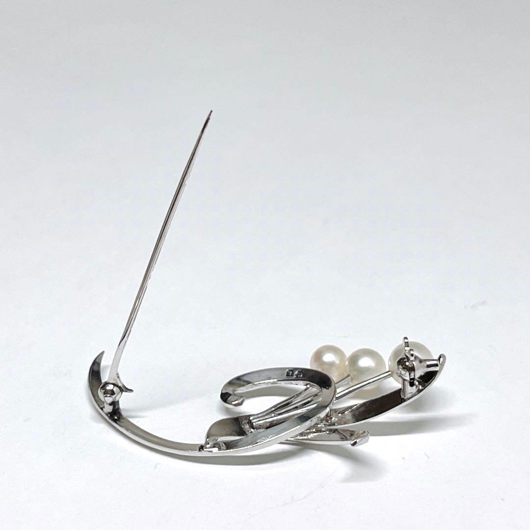 美品✨MIKIMOTO ミキモト パール　ブローチ　コサージュ