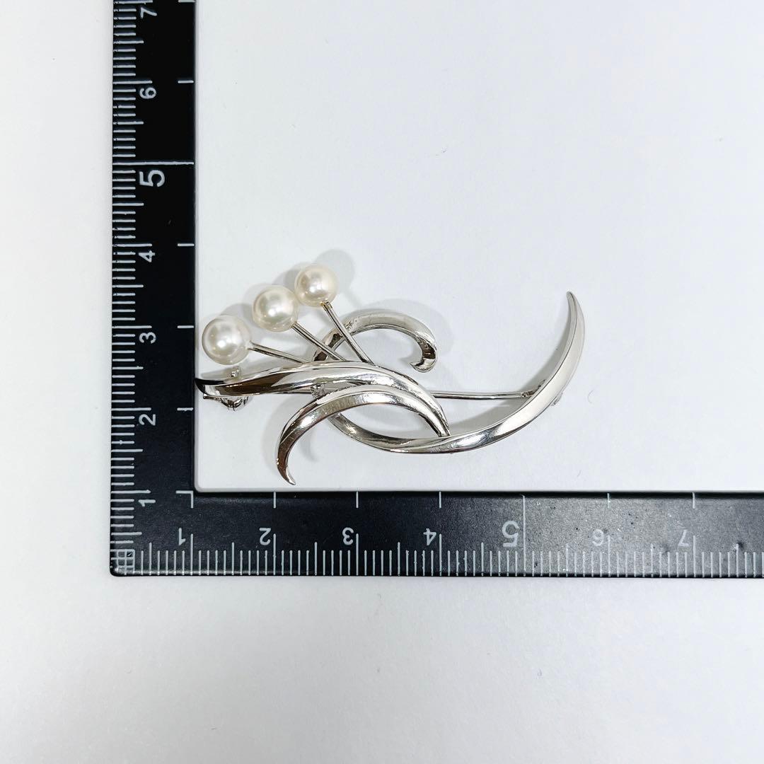 美品✨MIKIMOTO ミキモト パール　ブローチ　コサージュ