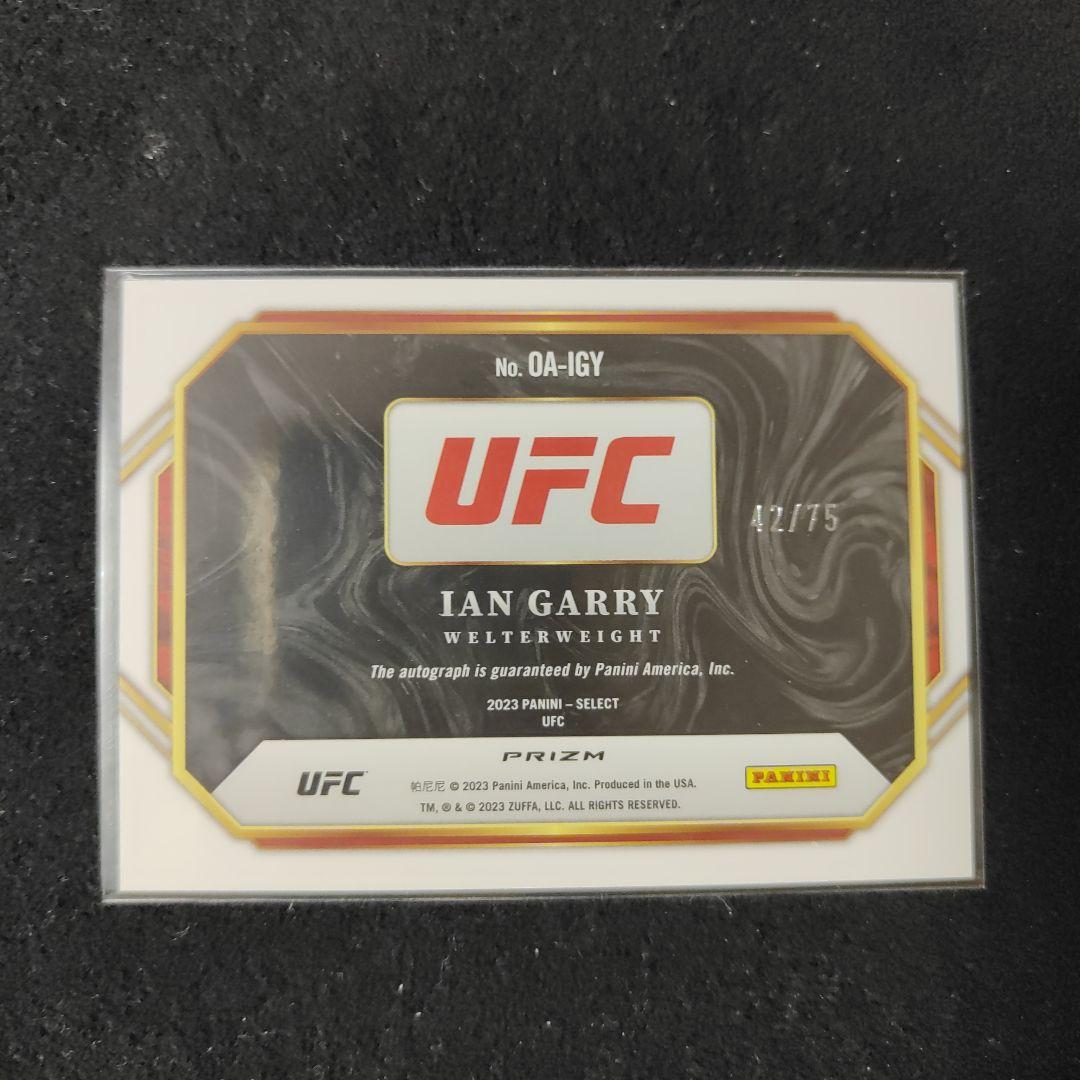 UFC SELECT　イアン・ギャリー　サインカード