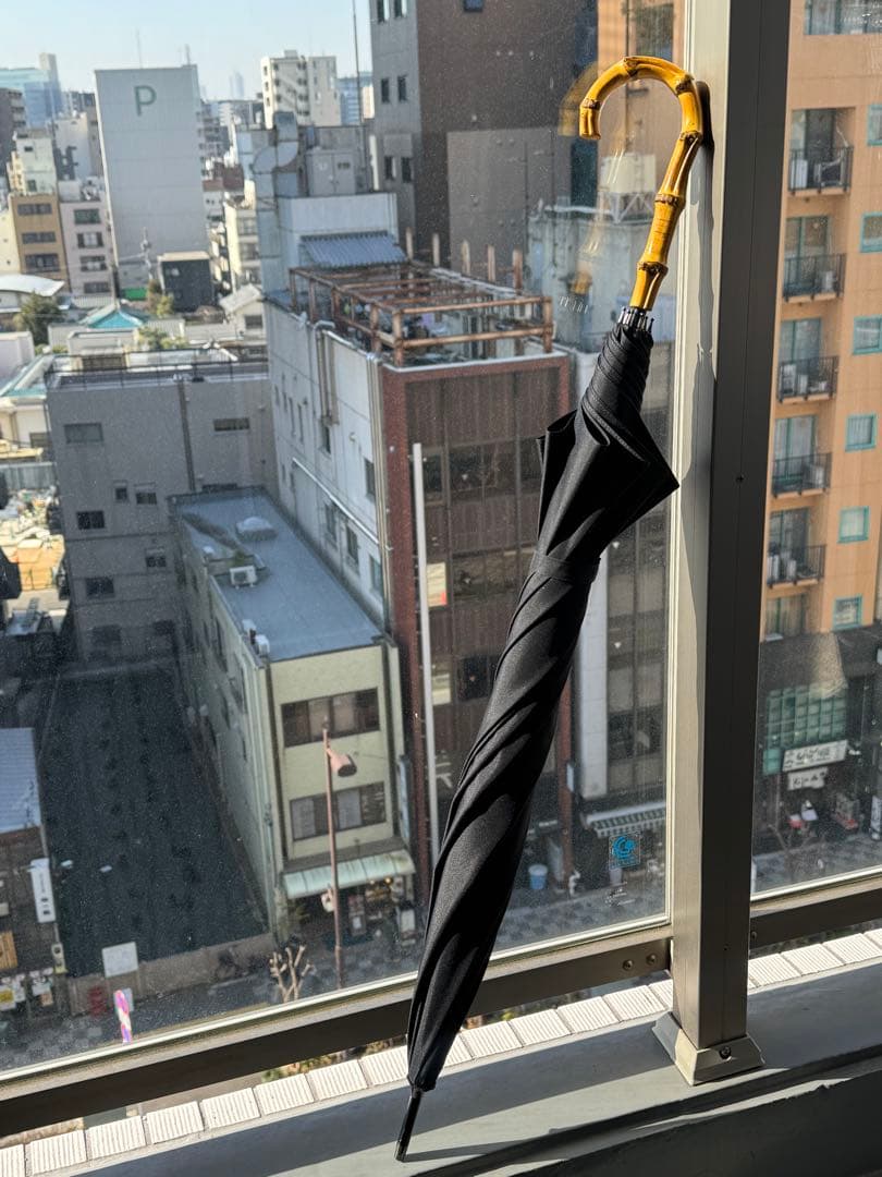 【即購入OK】サンバリア100 長傘 LLサイズ/ 無地 ブラック 直径107