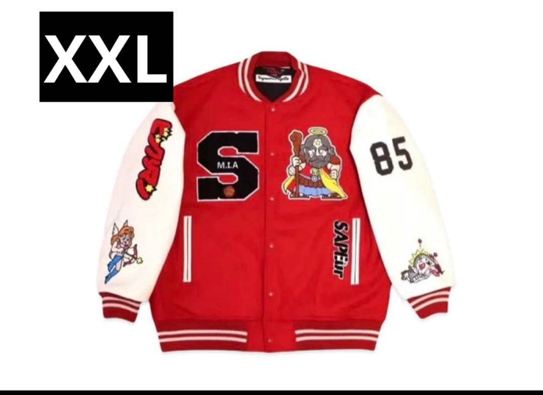 SAPEur サプール　ビックリマン　スタジャン 赤XXL 新品