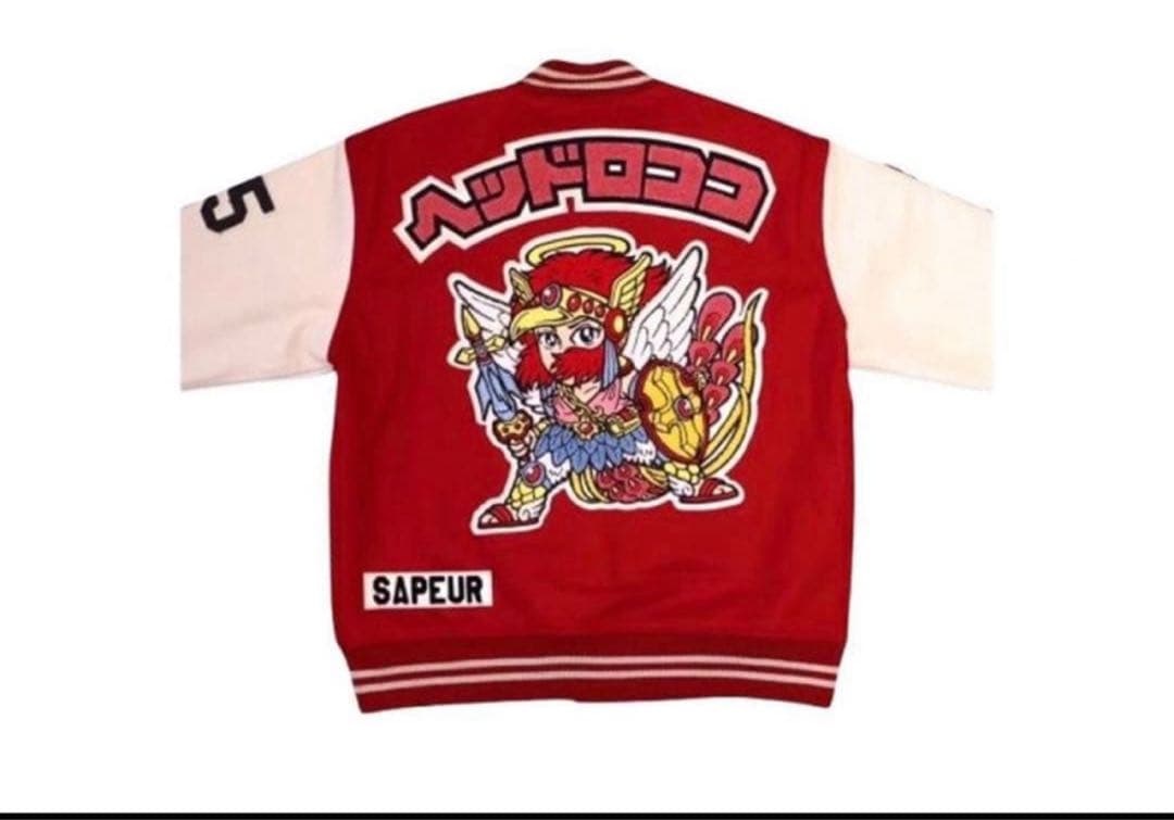 SAPEur サプール　ビックリマン　スタジャン 赤XXL 新品