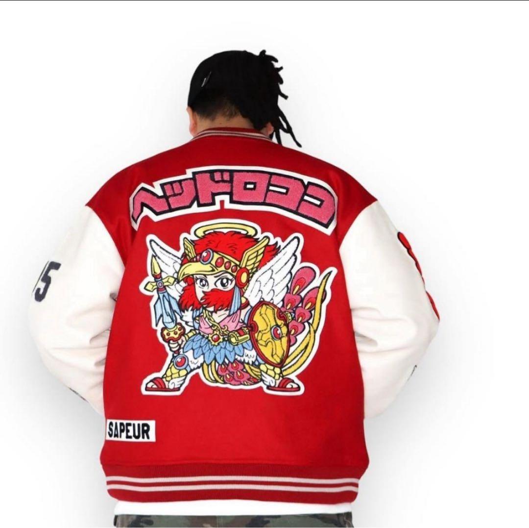 SAPEur サプール　ビックリマン　スタジャン 赤XXL 新品