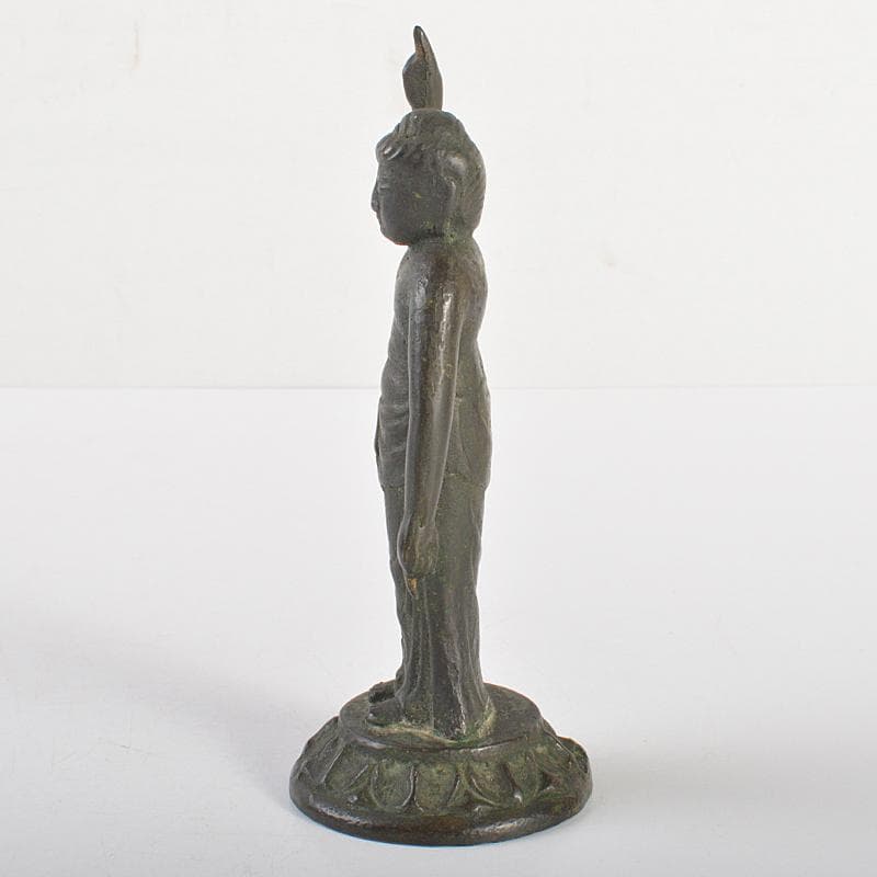 くまくま　仏教美術　古銅　誕生仏　仏像　V　R6707