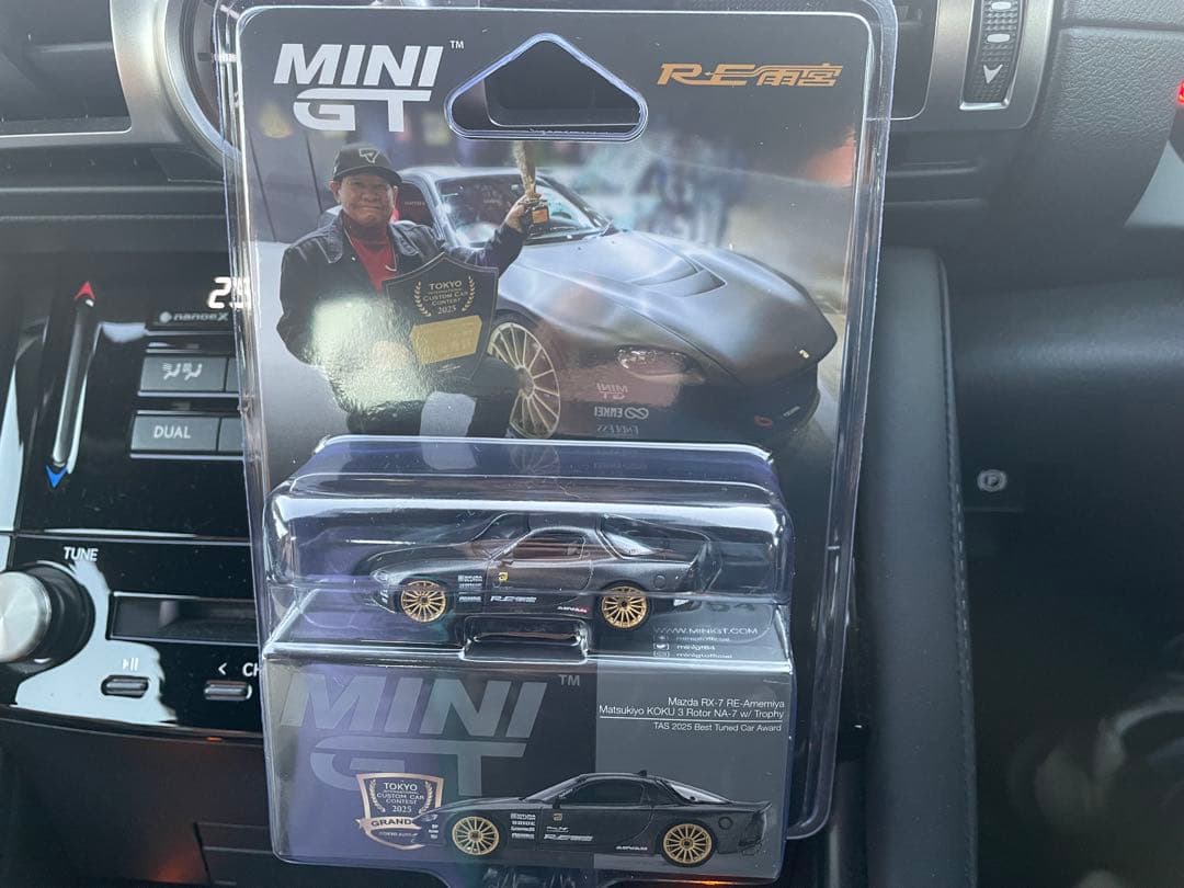 東京オートサロン2026 MINI GT マツダRX-7 RE雨宮　受賞モデル