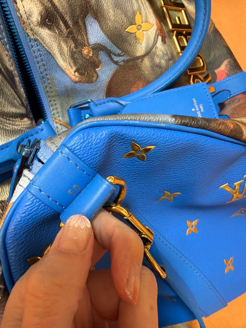 ルイ・ヴィトン マスターズコレクション キーポル バンドリエール50 ルーベンス