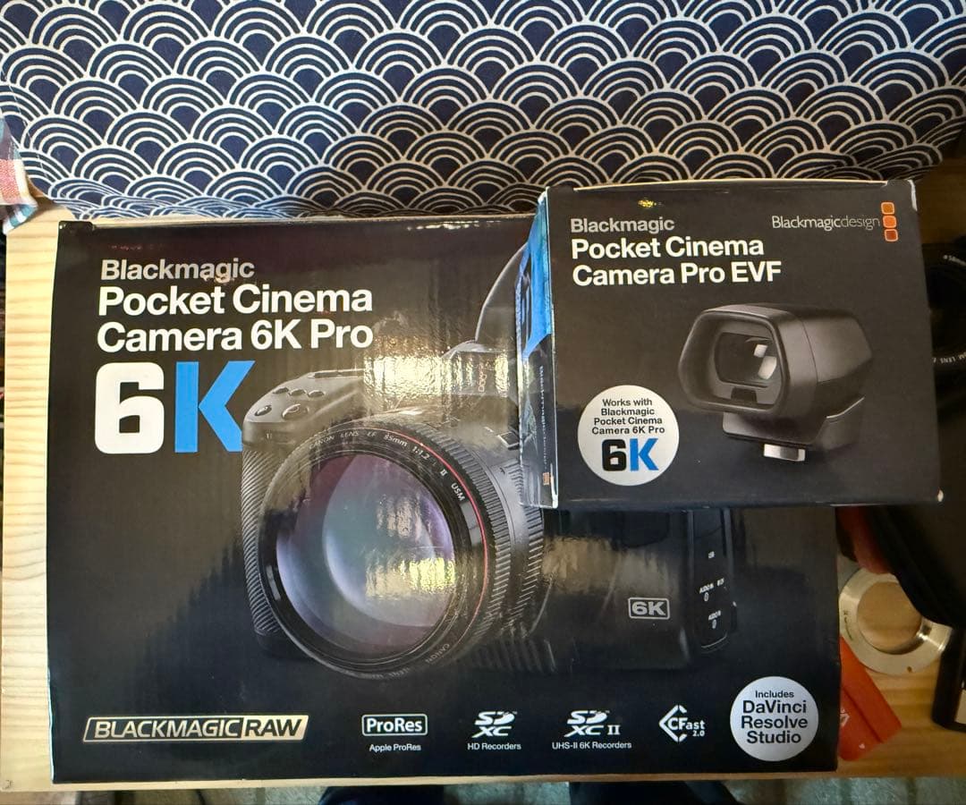 BMPCC 6KPRO Cinema Cameraシネマカメラセット