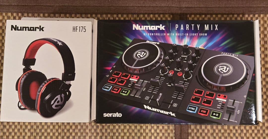 Numark Party Mix & HF175 ヘッドフォンセット　DJ