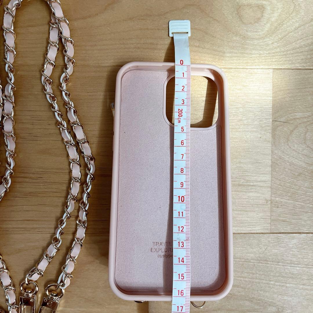 iPhone 14 Pro Maxケース　ヌードピンク