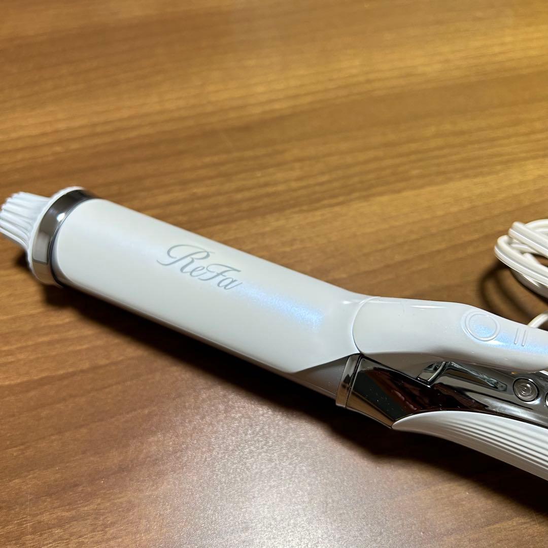 美品 リファカールアイロン プロ 38mm RE-AV-02A ホワイト