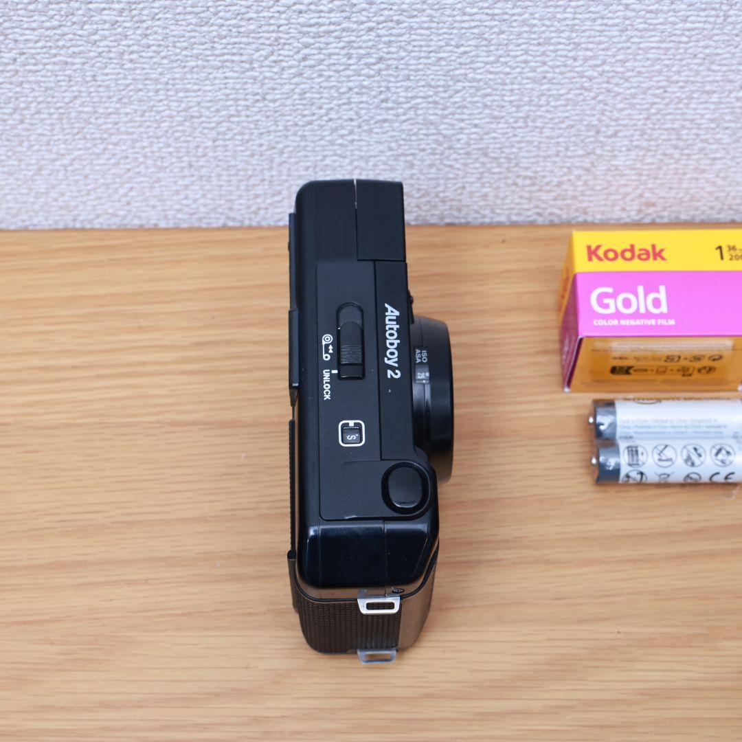 フィルムカメラ Canon Autoboy2フィルム電池付き