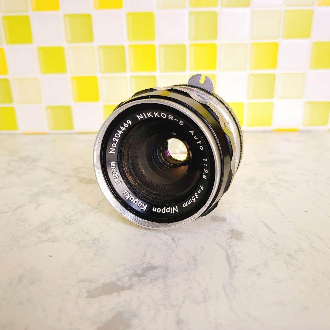 NIKON NIKKOR-S Auto 35mm f2.8 非Ai レンズ