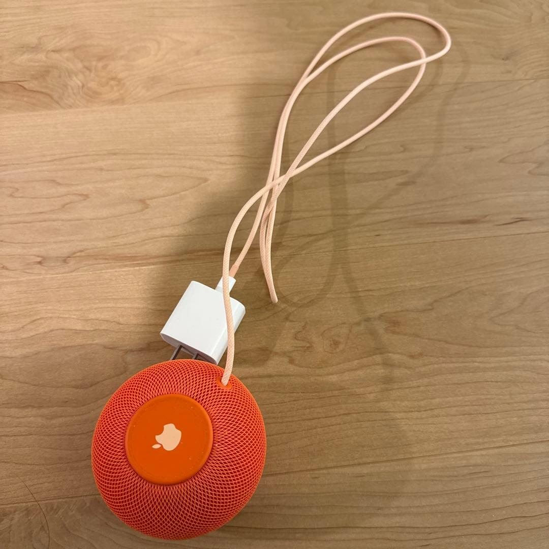 値下げ可Apple Pod mini オレンジ