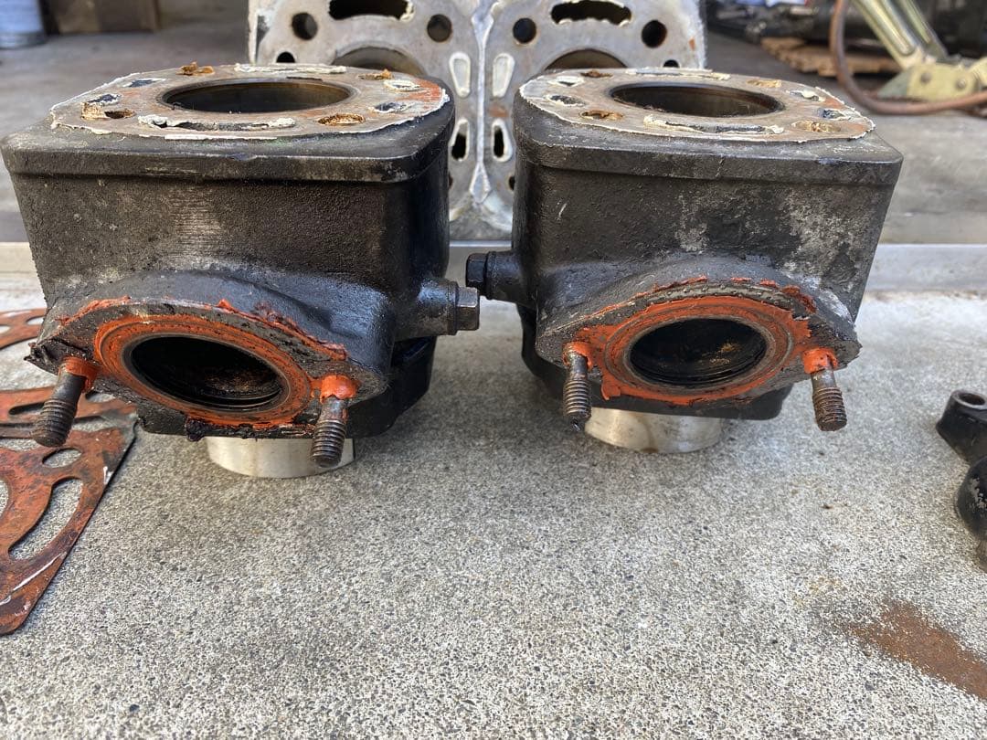 rz250 シリンダー　ヘッド　セット