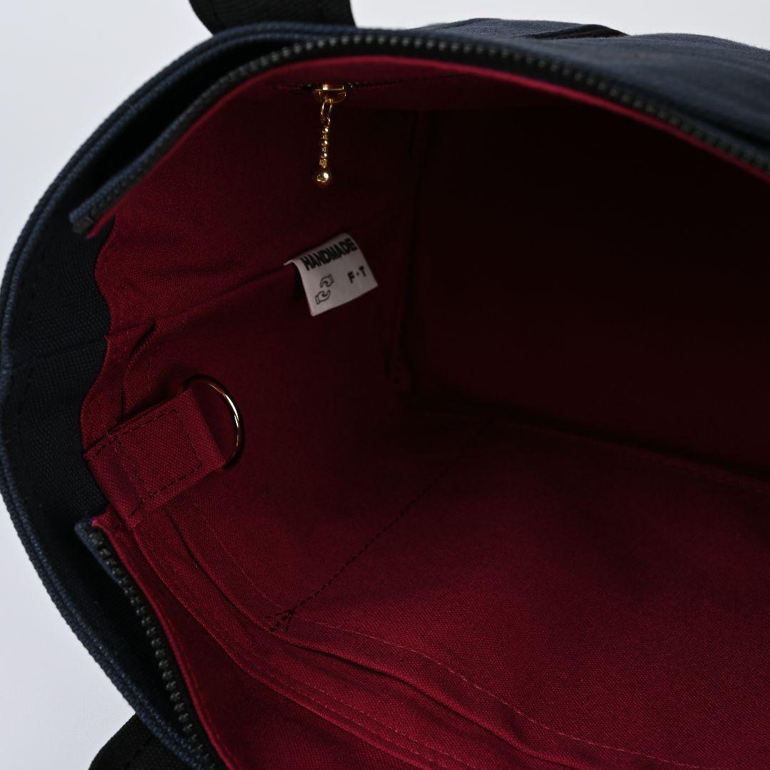 [ねこあし]8号/11号×帆布×8番糸 トートバッグ×2