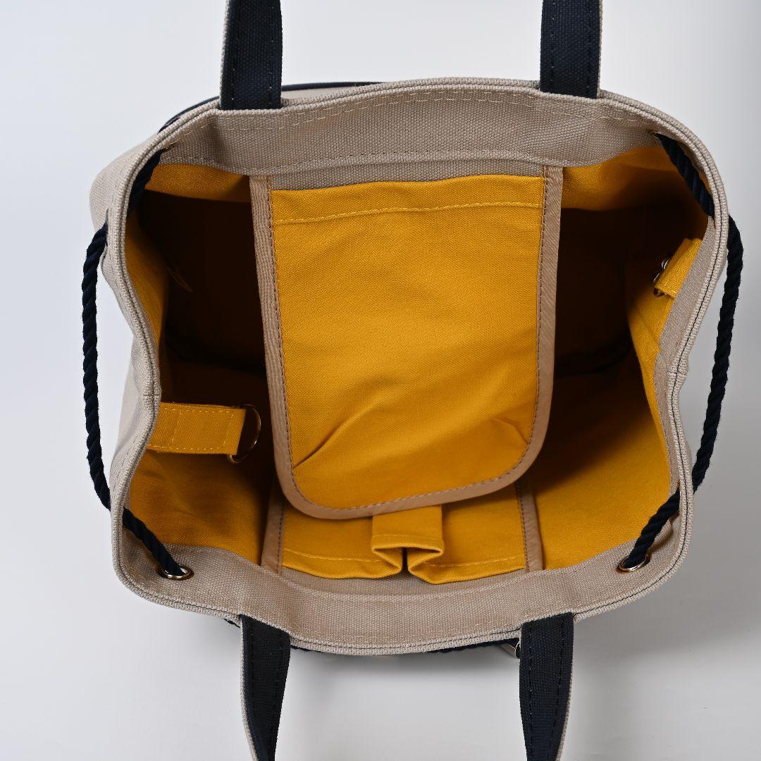 [ねこあし]8号/11号×帆布×8番糸 トートバッグ×2