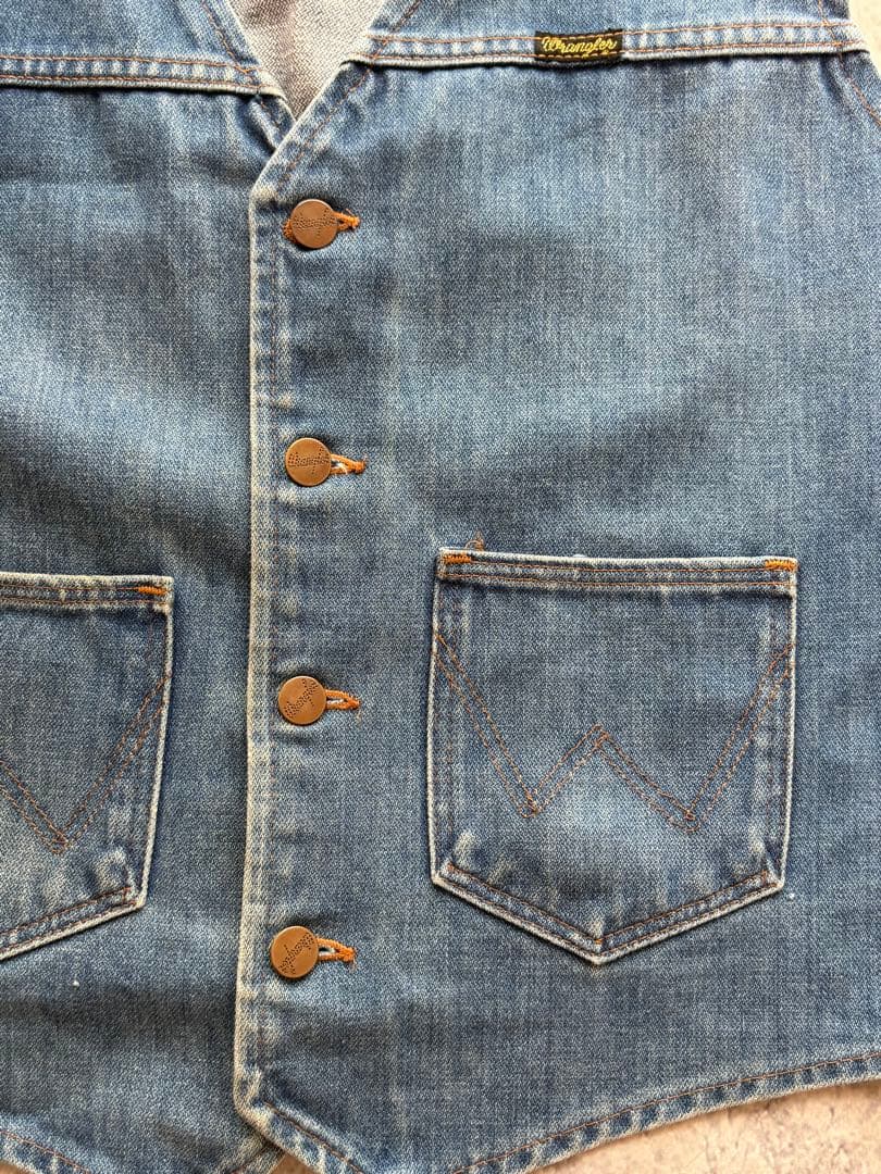70〜80s Wrangler デニムベスト