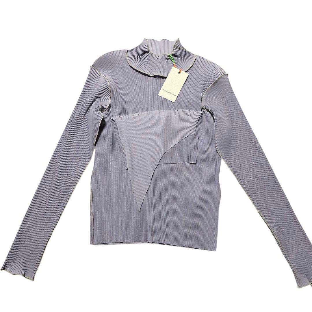 kotohayokozawa 長袖カットソー　ラベンダー　紫