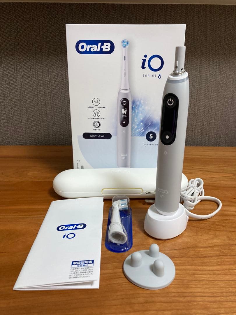 電動歯ブラシ ブラウン オーラルB iO6　IOM62I61KGR-W