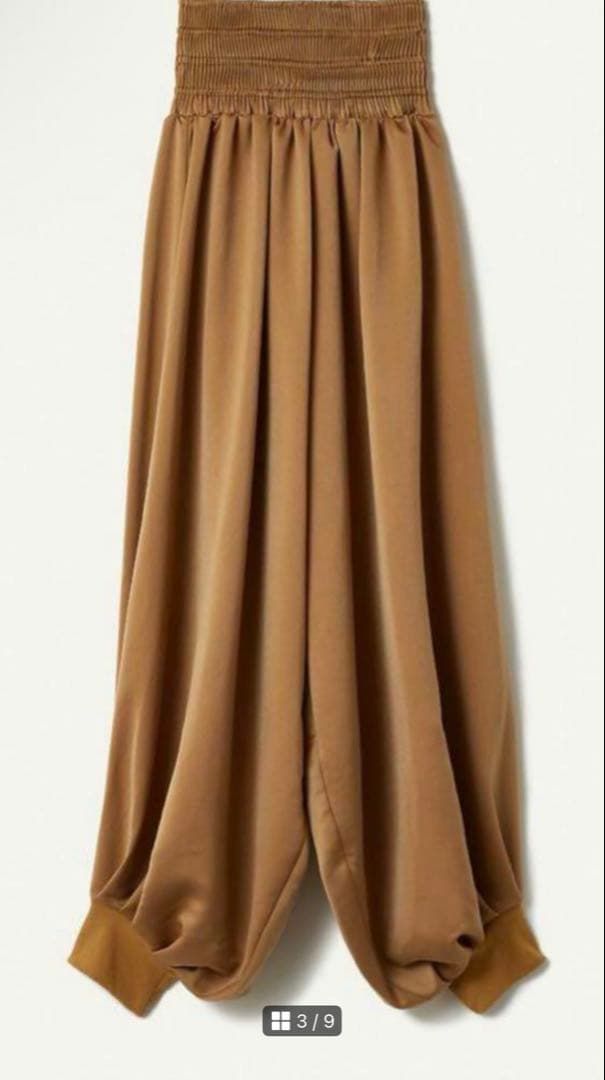 【新品】LEINWANDE High-rise Balloon Trousers