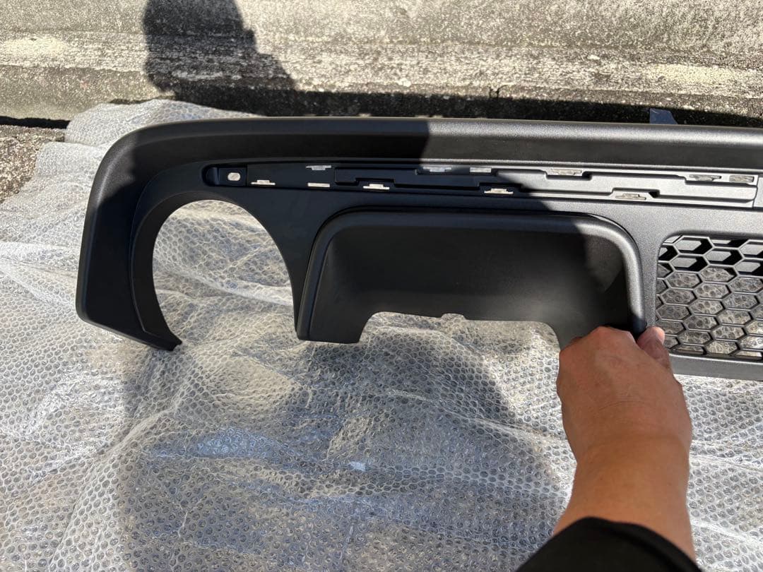 アバルト595s4用　純正リアディフューザー