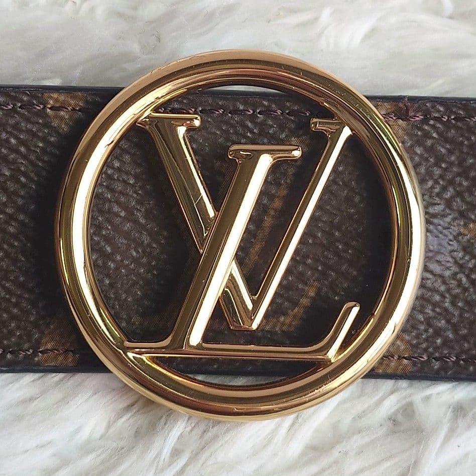 箱付 ルイヴィトン リバーシブル ベルト M9935 サンチュール モノグラム