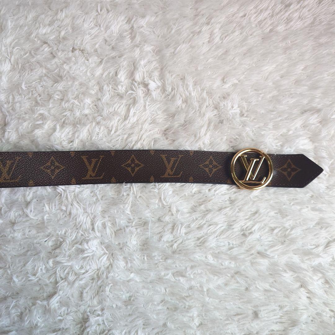 箱付 ルイヴィトン リバーシブル ベルト M9935 サンチュール モノグラム