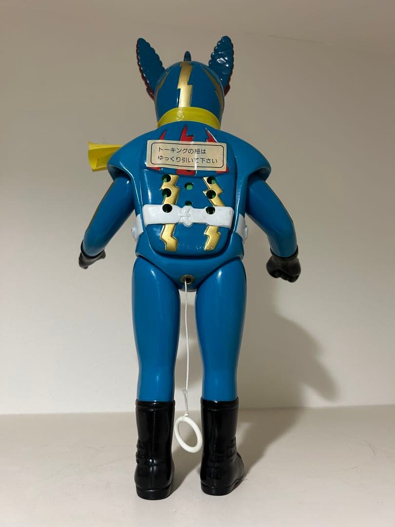 増田屋　マスダヤ　トーキング　イナズマン　復刻版　ソフビ　検）　旧バンダイ