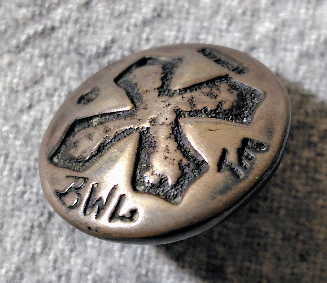 Bill Wall Leather クロス ヘアゴム コンチョ