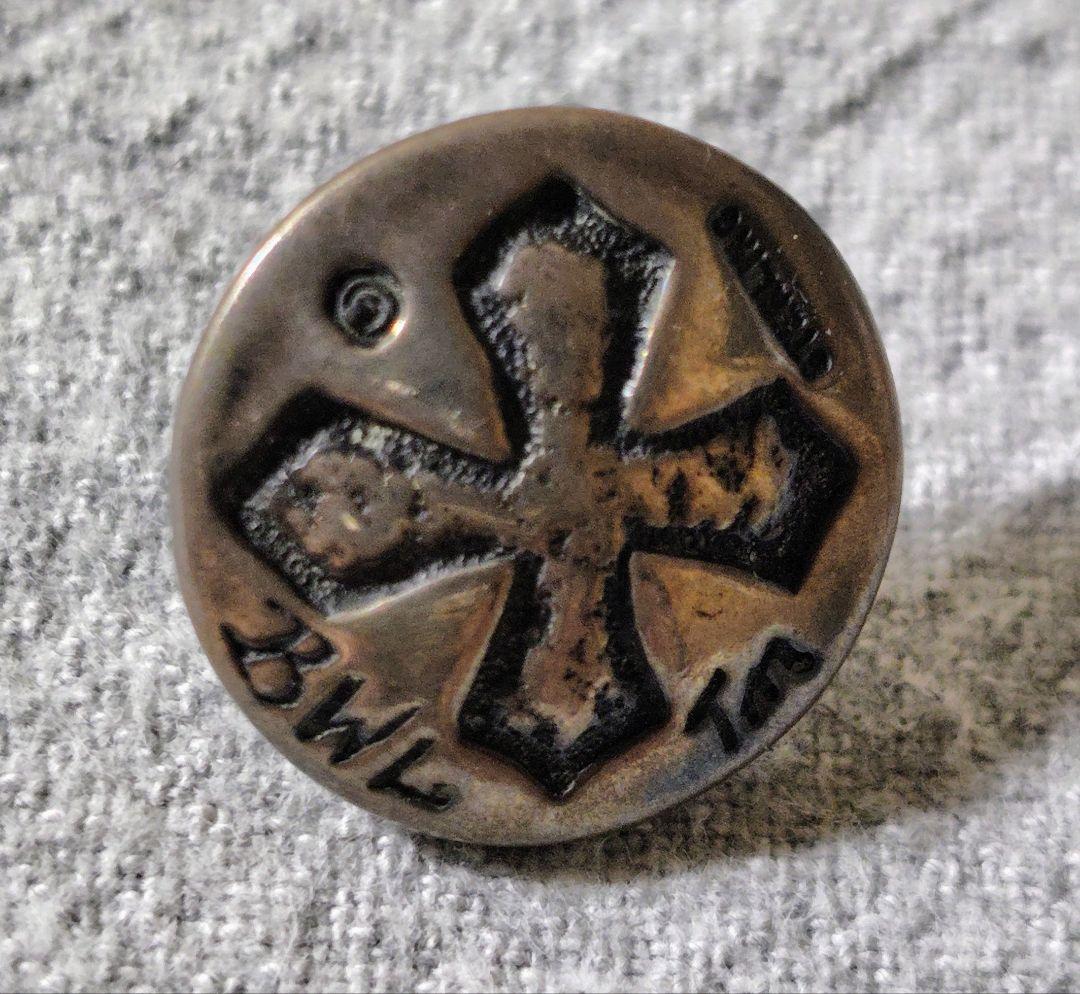 Bill Wall Leather クロス ヘアゴム コンチョ