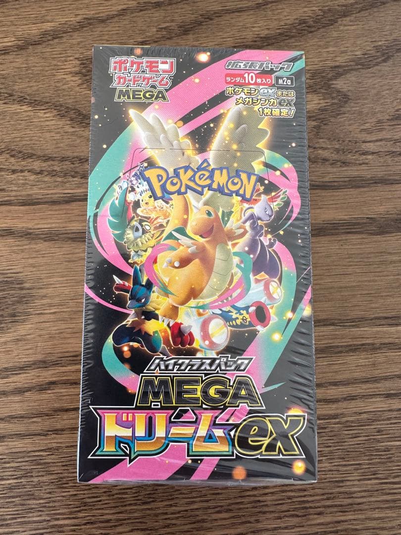 ポケモンカードゲーム MEGA ドリームex 10枚入り