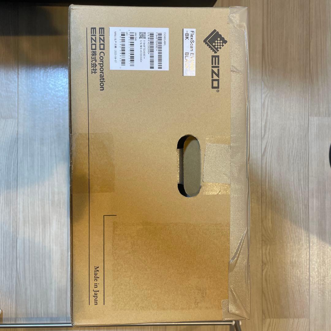 新品未使用　EIZO FlexScan EV2460 ブラック モニター 本体