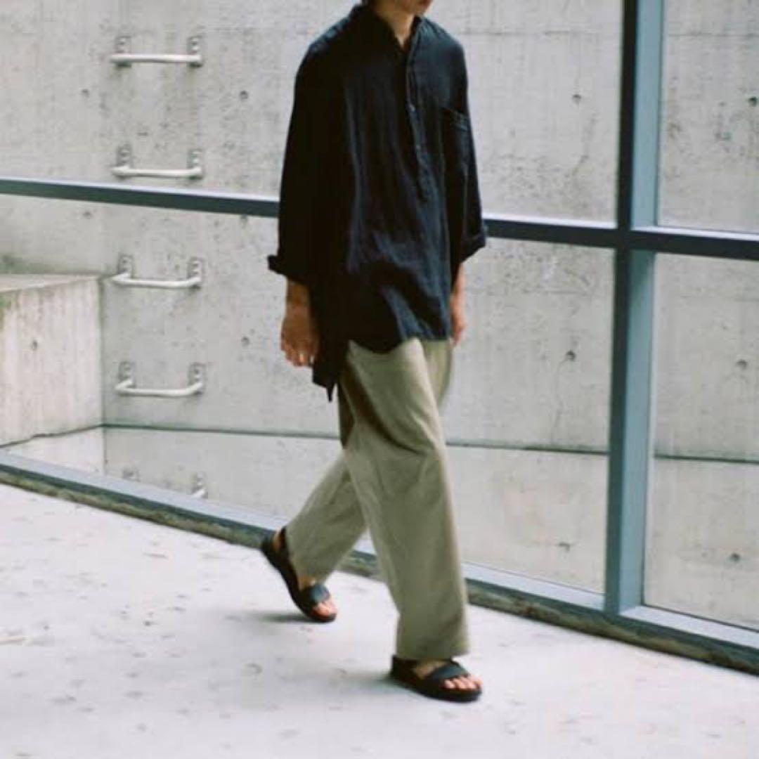 COMOLI コモリ　コットンチノ　オーバーパンツ　チノパン