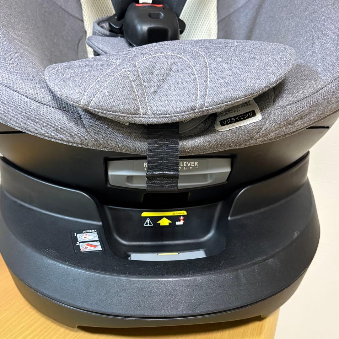 エールベベ クルット5i プレミアム グレーラテ チャイルドシート