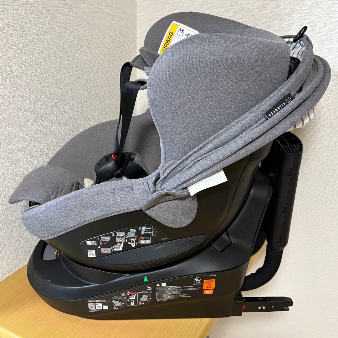 エールベベ クルット5i プレミアム グレーラテ チャイルドシート
