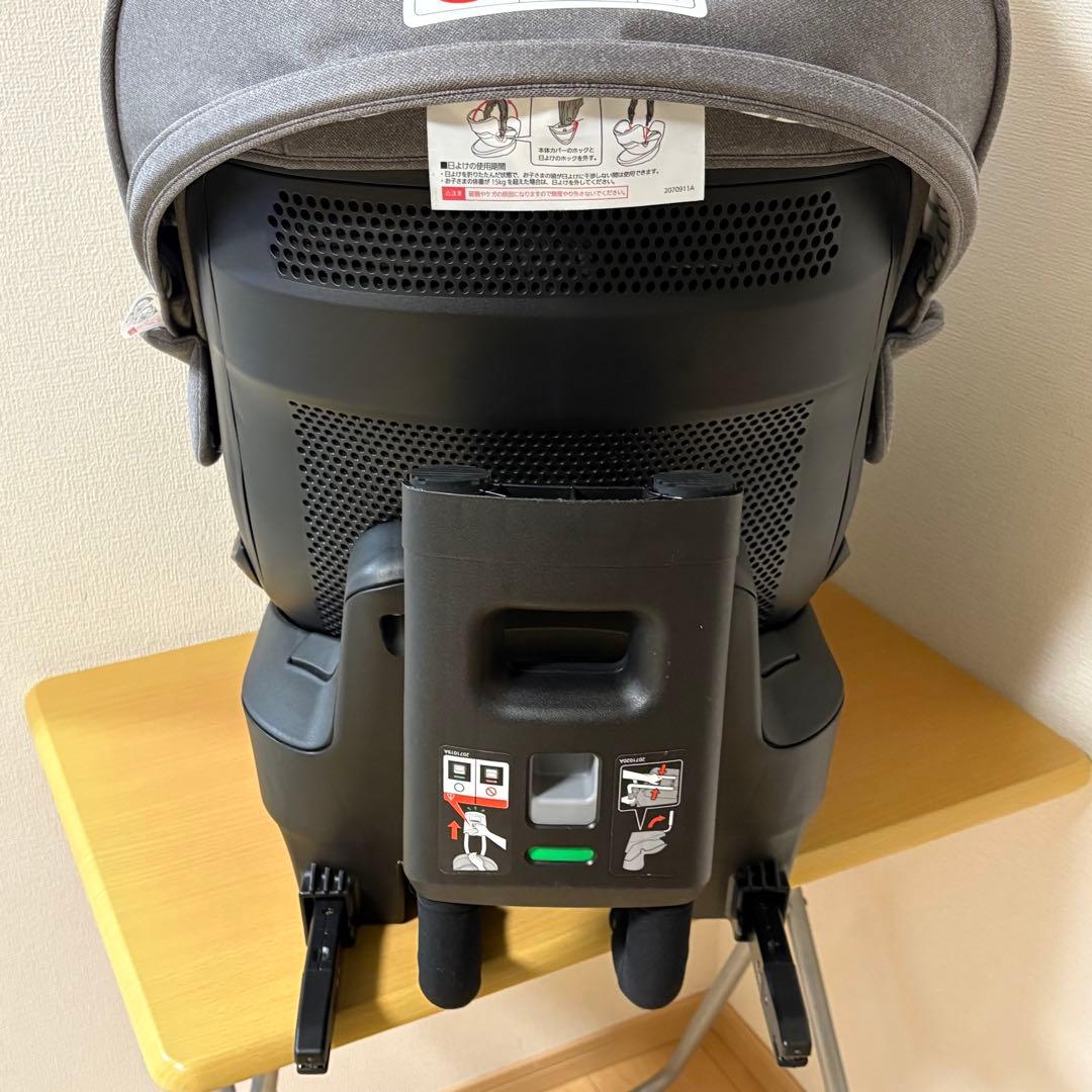 エールベベ クルット5i プレミアム グレーラテ チャイルドシート