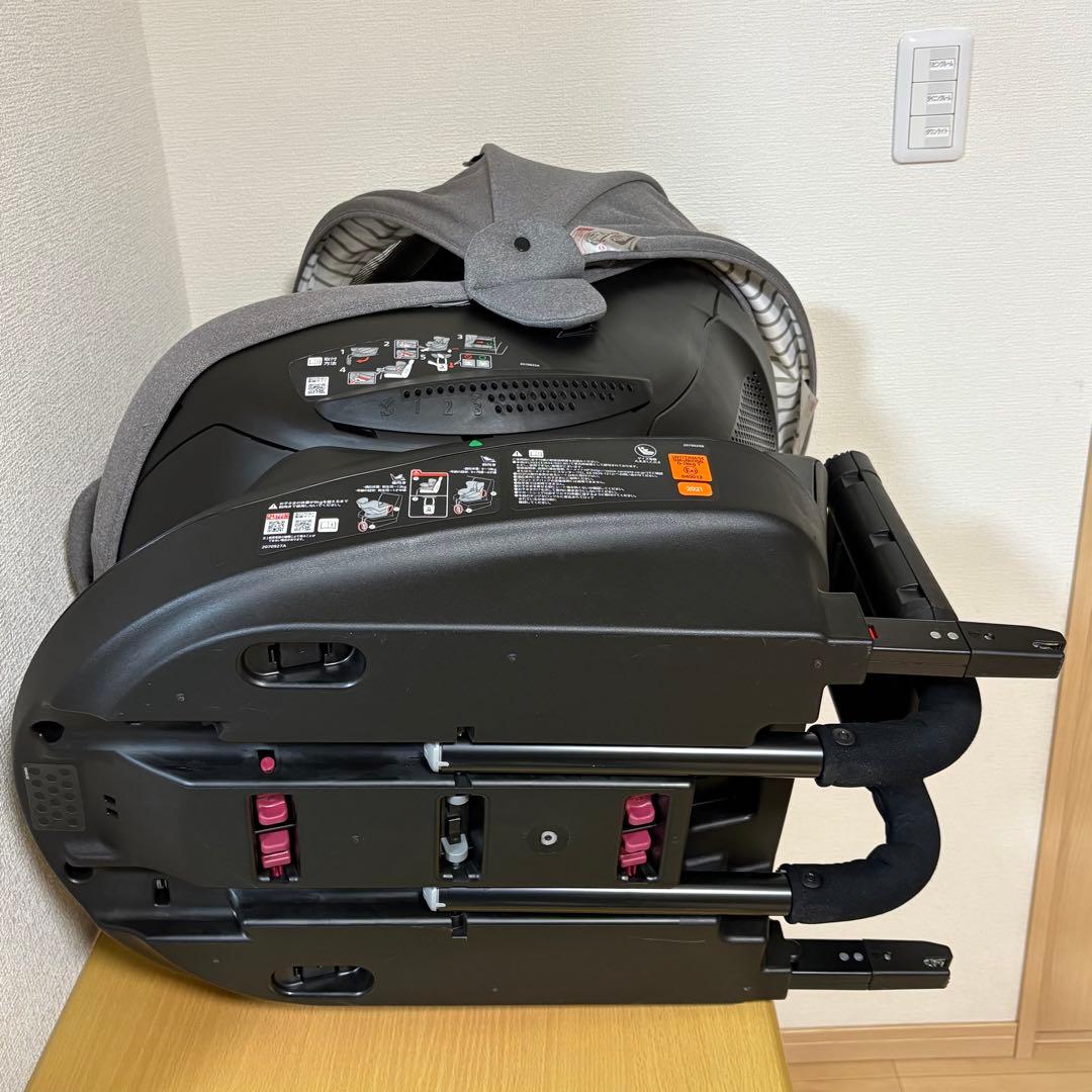 エールベベ クルット5i プレミアム グレーラテ チャイルドシート