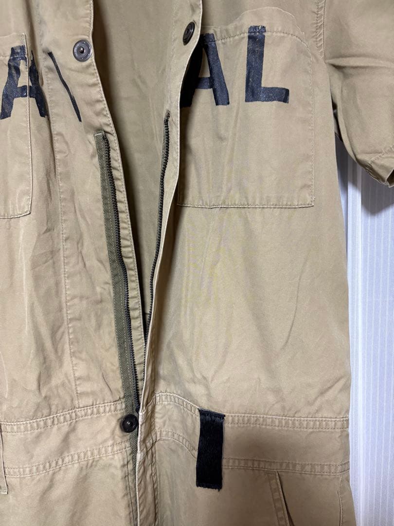 GAVIAL オーバーオール（ベージュ）　検索用：ロストコントロールGERUGA