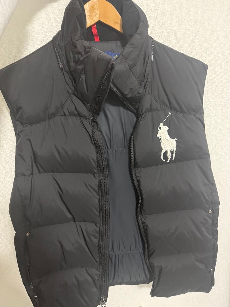 ★美品★正規品　ポロ ラルフローレン ダウンベスト 黒　即日配送